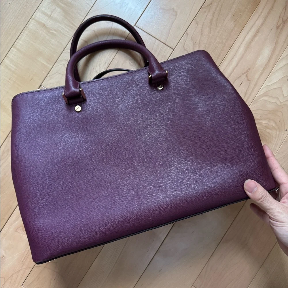 Michael Kors Savannah Saffiano Leather Satchel NWT